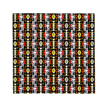 Load image into Gallery viewer, Black / White / Fire Native Blanket Print Bandana