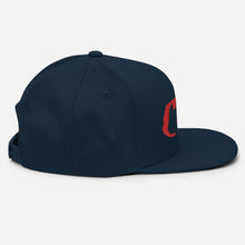 Load image into Gallery viewer, Cali - Red Embroidered Snapback Hat