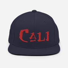 Load image into Gallery viewer, Cali - Red Embroidered Snapback Hat