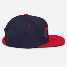 Load image into Gallery viewer, Cali - Red Embroidered Snapback Hat