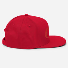 Load image into Gallery viewer, Cali - Red Embroidered Snapback Hat