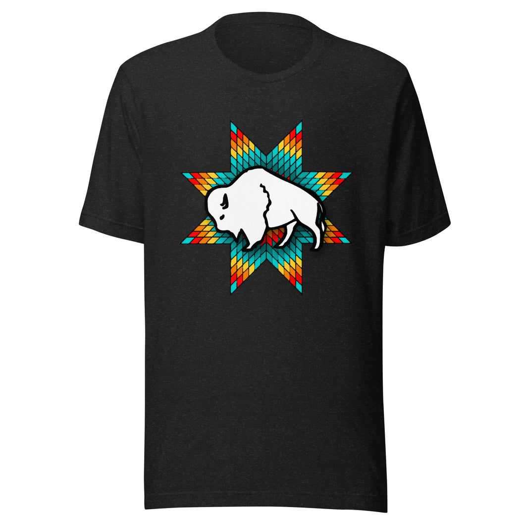 White Buffalo / Starburst / Unisex t-shirt